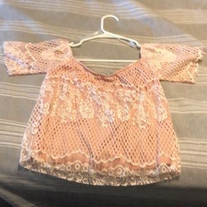 Off shoulder top
